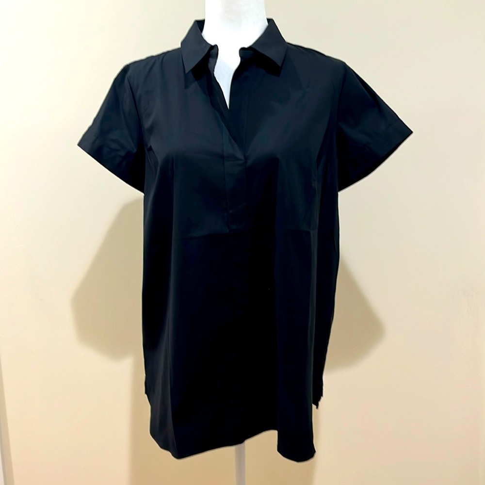 J.Jill Poplin Pullover Blouse